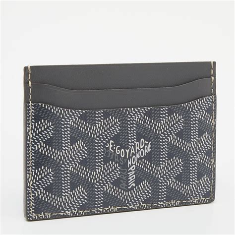 porte cartes goyard|porte carte goyard saint sulpice.